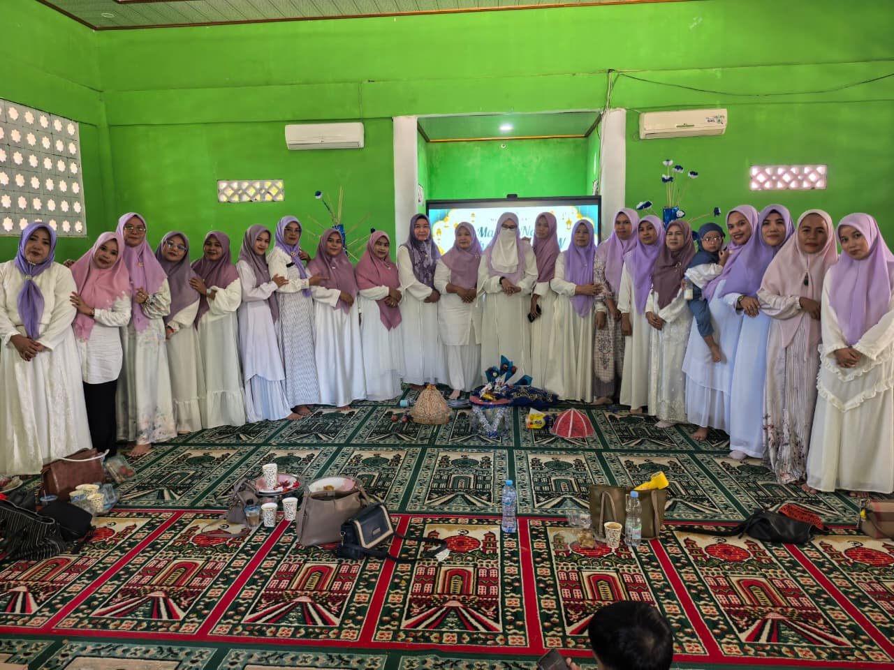 Pernak-Pernik Bakul Hiasi Peringatan Maulid Nabi Muhammad SAW di SMAN 7 Jeneponto