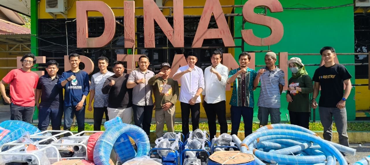 PEMDA ENREKANG DAPAT BANTUAN POMPA DARI GUBERNUR SULSEL DAN ASPIRASI LA TINRO LA TUNRUNG