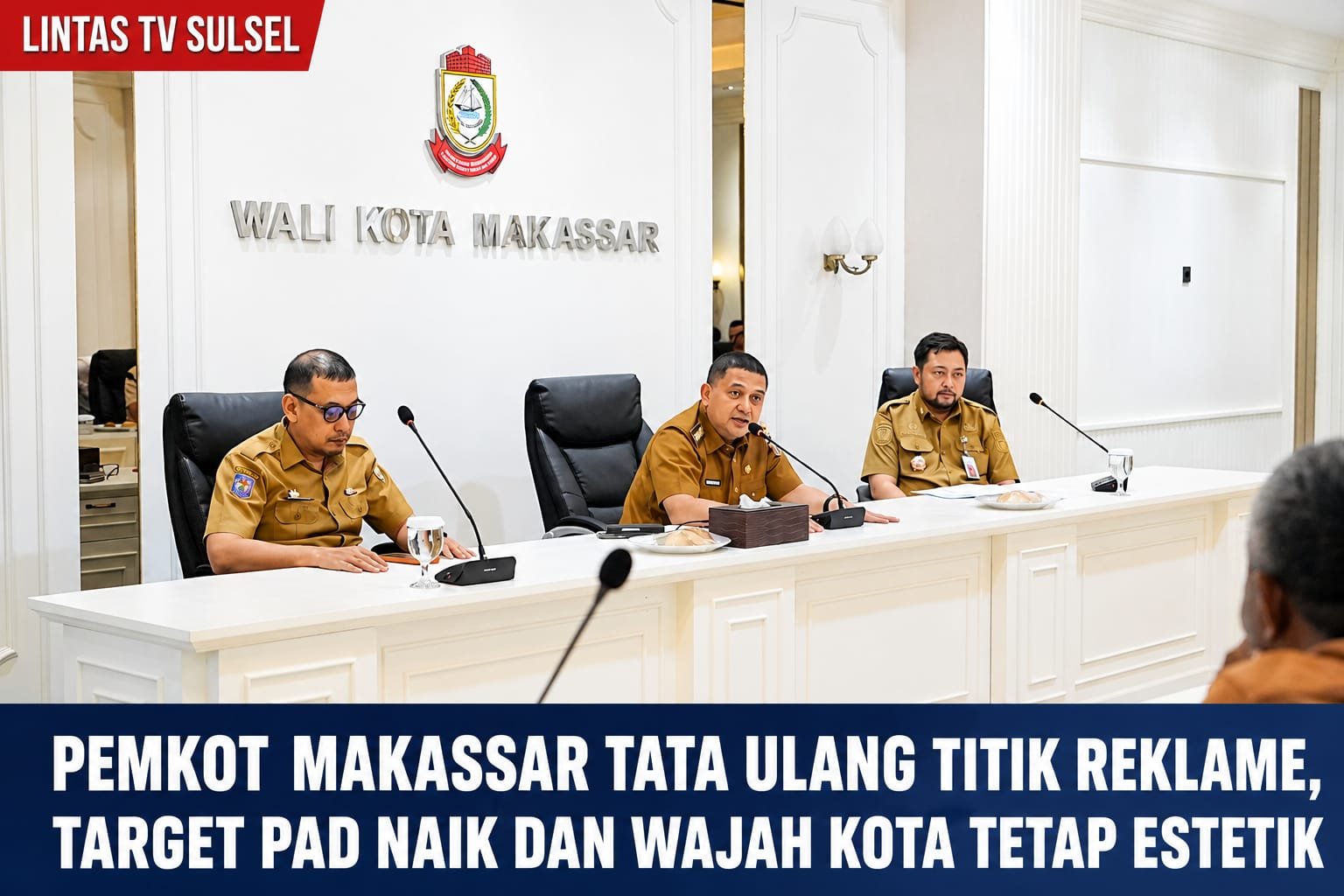 PEMKOT MAKASSAR TATA ULANG REKLAME TARGET PAD NAIK DAN WAJAH KOTA TETAP ESTETIK
