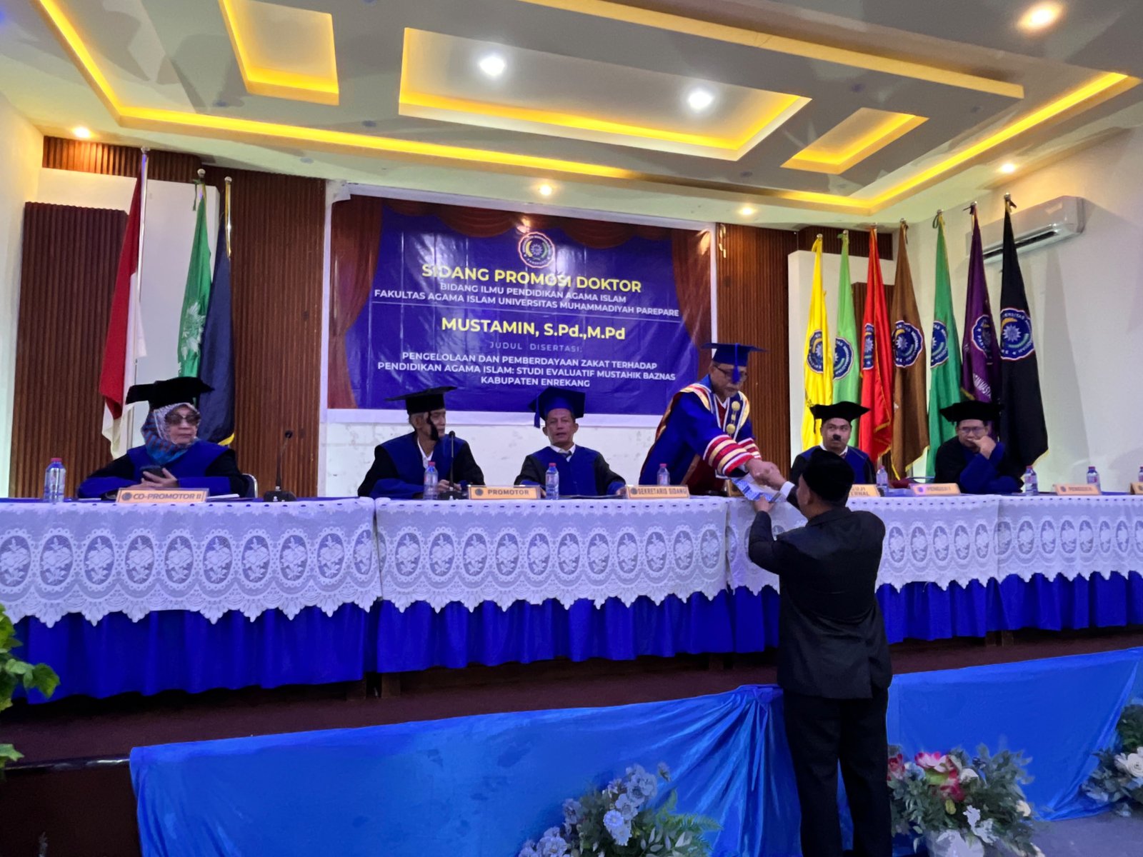 Mustamin Raih Doktor dengan Temuan Model PM2ZB dan Aplikasi “Rumah Mustahik”