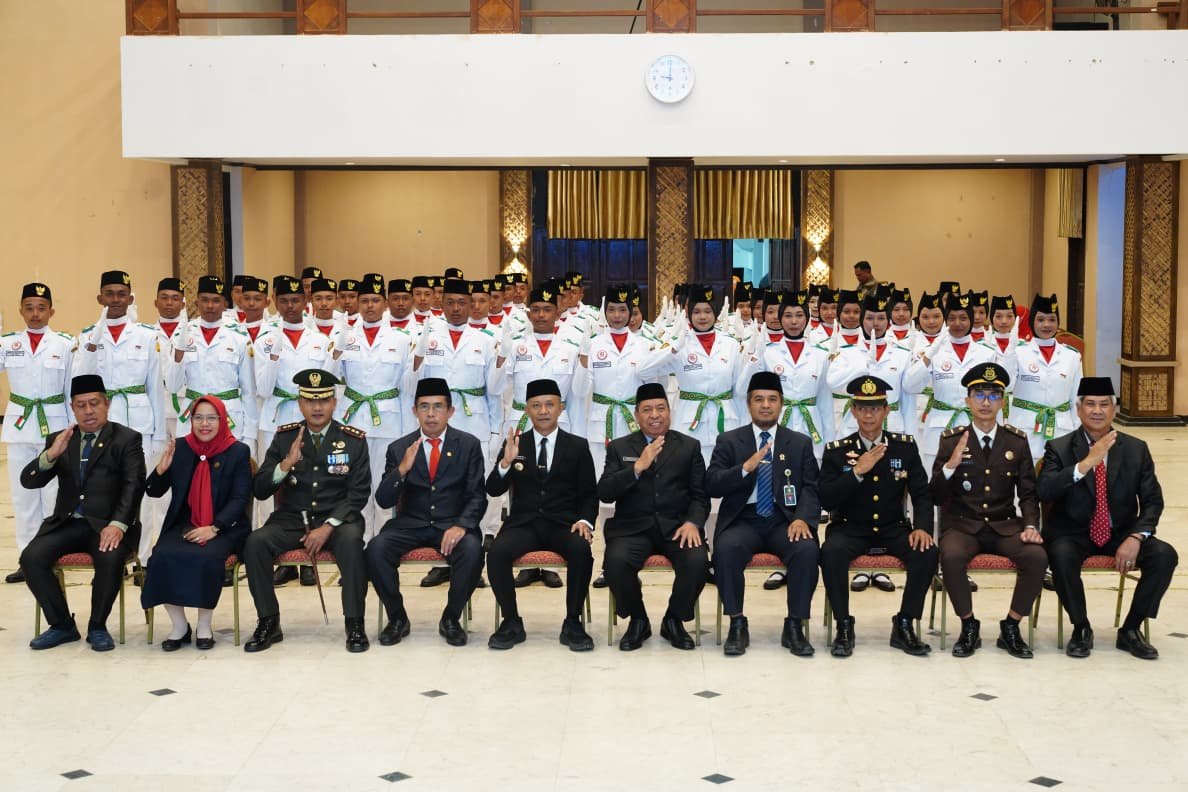 71 PASKIBRAKA SELAYAR 2026 RESMI DIKUKUHKAN SIAP KIBARKAN MERAH PUTIH