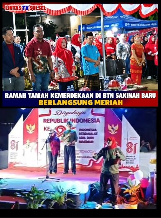 RAMAH TAMAH KEMERDEKAAAN DI BTN SAKINAH BERLANGSUNG MERIAH