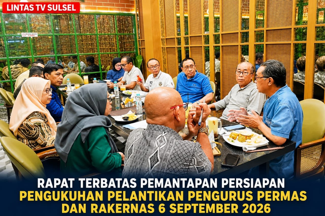 RAPAT TERBATAS PERMAS MATANGKAN PERSIAPAN PENGUKUHAN PENGURUS DAN RAKERNAS