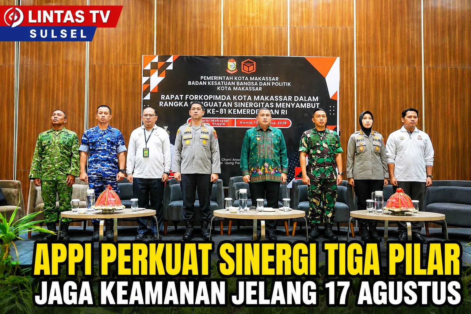 APPI PERKUAT KEAMANAN JELANG 17 AGUSTUS DI MAKASSAR