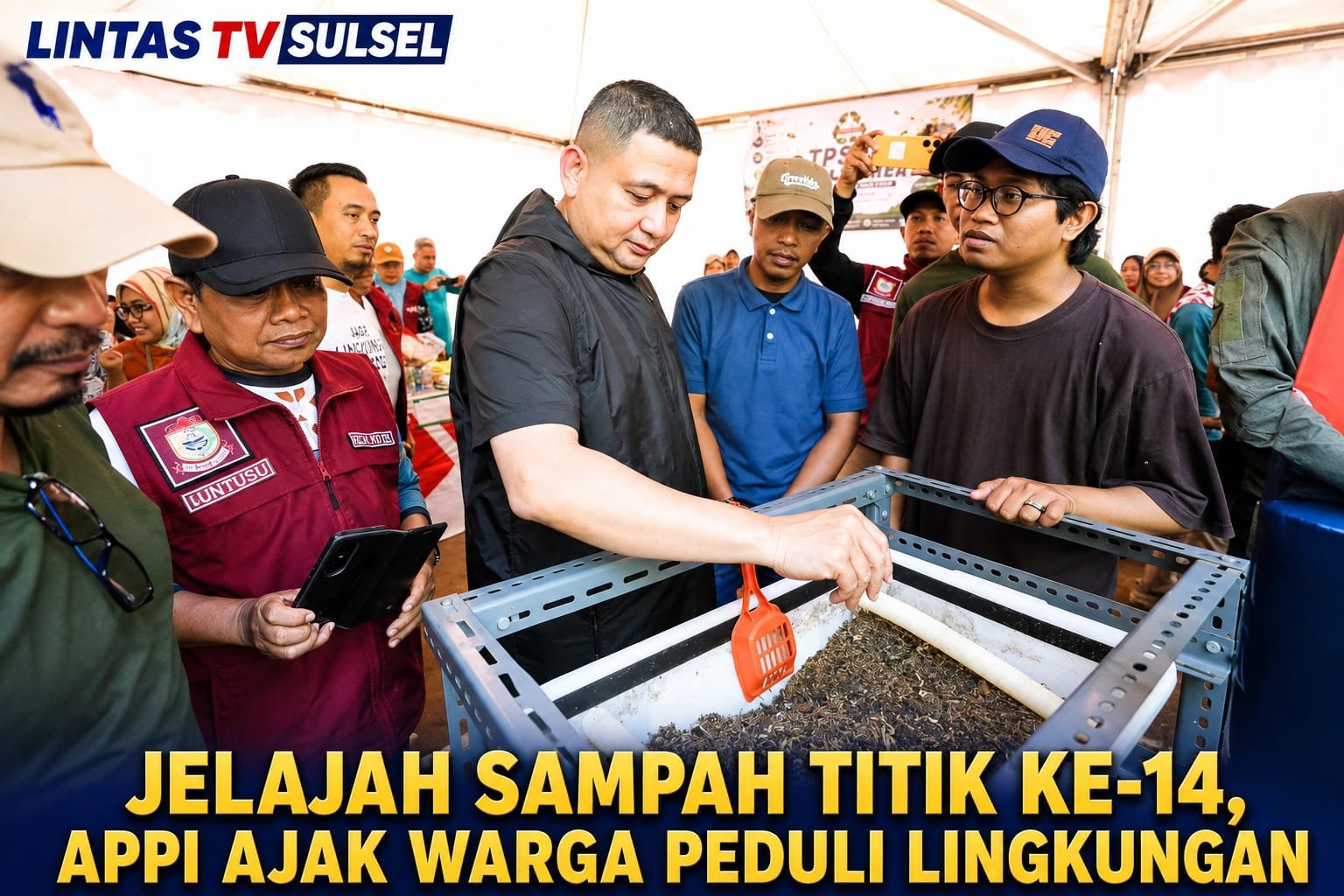 JELAJAH SAMPAH TITIK KE 14 APPI AJAK WARGA PEDULI LINGKUNGAN